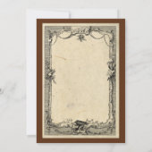 Uitnodigingskaart voor Halloween-feestje Kaart (Achterkant)