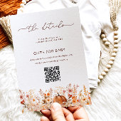 Uitnodigingskaart voor herfst babyfeest met pompoe kaart