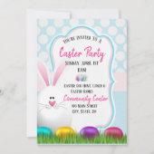 Uitnodigingskaart voor paaspartijen kaart (Voorkant)