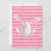 Uitnodigingskaart voor paaspartijen kaart (Achterkant)