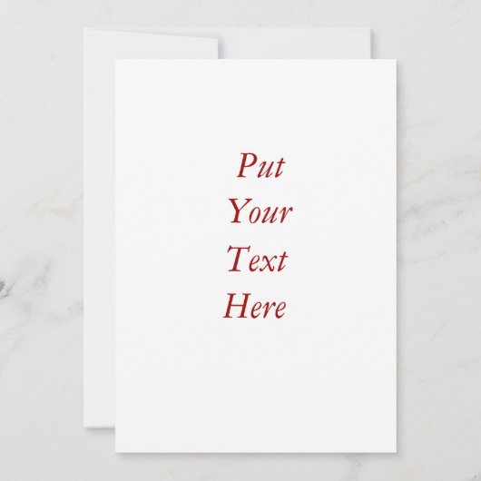 Uitnodigingskaart voor Rode Wijn Glas Proeverij Cl Kaart (Achterkant)