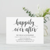 Uitnodigingskaart voor rustieke trouwerij kaart (Staand voorkant)