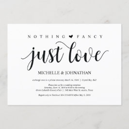 Uitnodigingskaart voor rustieke trouwerij kaart