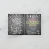 Uitnodigingskaart voor schoolinschrijving op het b kaart (Binnen)