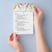 Uitnodigingskaart voor vrijgezellenfeest met telef flyer (Hand)