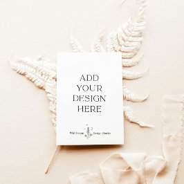 Uitnodigingskaarten 13x18 cm op maat gedrukt kaart