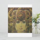 Uitnodigingskaarten Gypsy design Kaart (Staand voorkant)