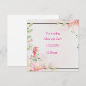 Uitnodigingskaarten Kaart (Voorkant / Achterkant)