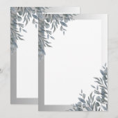 Uitnodigingskaarten Kaart (Voorkant / Achterkant)