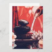 Uitnodigingskaarten /  kaart (Voorkant / Achterkant)