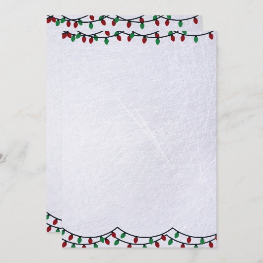 uitnodigingskaarten kaart (Voorkant / Achterkant)