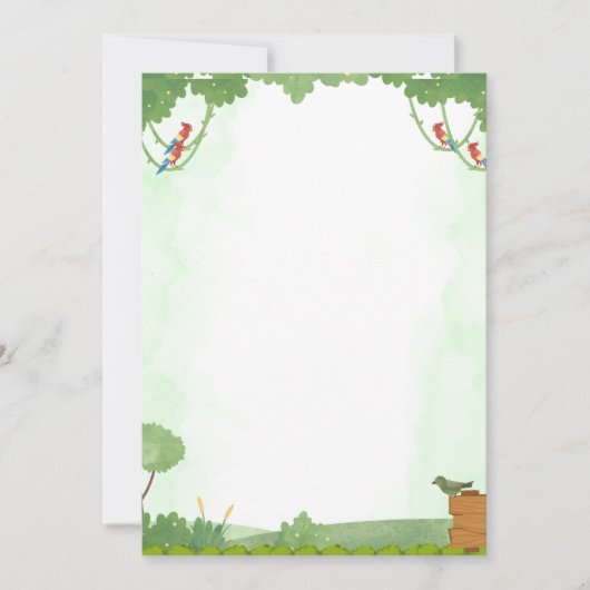 uitnodigingskaarten kaart (Voorkant)