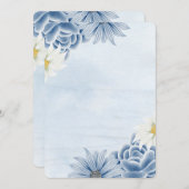 Uitnodigingskaarten Kaart (Voorkant / Achterkant)