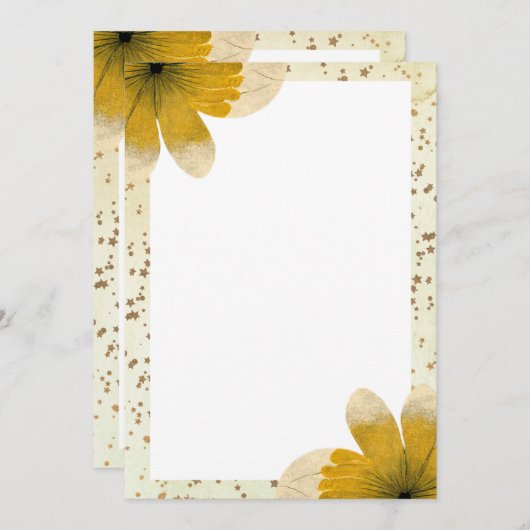 uitnodigingskaarten kaart (Voorkant / Achterkant)