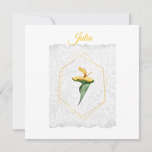 Uitnodigingskaarten Kaart (Voorkant)