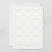 Uitnodigingskaarten puristisch kaart (Achterkant)