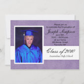 Uitnodigingskaarten voor afstuderen kaart (Voorkant)