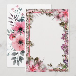 Uitnodigingskaarten voor de bruiloft kaart