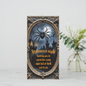 Uitnodigingskaarten voor Halloween (Staand voorkant)