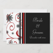 Uitnodigingskaarten voor vakantieweddenschappen kaart (Achterkant)