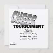 Uitnodigingskazen Kaart (Achterkant)