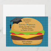 Uitnodigingsklasse BBQ Graduation Party van 2013 Kaart (Voorkant / Achterkant)