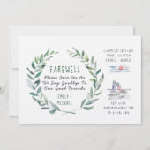 Uitnodigingskraft - Rustige kunst uit de feesten Kaart (Voorkant)