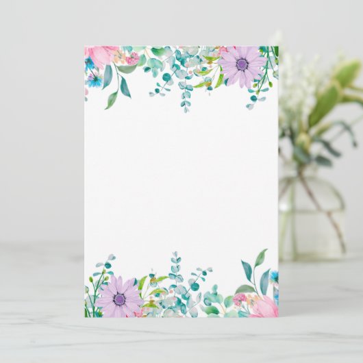 uitnodigingsontwerpen kaart (Staand voorkant)