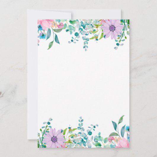 uitnodigingsontwerpen kaart (Achterkant)