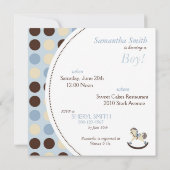 Uitnodigingsplein voor Rocking Horse Boy Kaart (Achterkant)