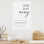 Uitnodigingspost voor de repetitiediner van de bru poster (Keuken)