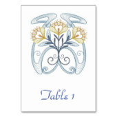 Uitnodigingstabel Kaarten: Art Nouveau Kaart (Voorkant)