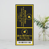 Uitnodigingstabel voor de Partij 2 van de Heren (Staand voorkant)