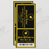 Uitnodigingstabel voor de Partij 2 van de Heren (Voorkant / Achterkant)