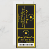 Uitnodigingstabel voor de Partij 2 van de Heren (Voorkant)