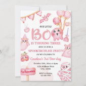 Uitnodigingtemplate voor verjaardagsfeestje op Hal Kaart (Voorkant)