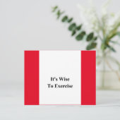 Uitoefening Briefkaart (Staand voorkant)