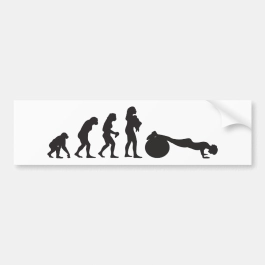 Uitoefening Bumpersticker (Voorkant)