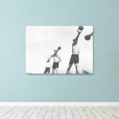 Uitoefening Canvas Afdruk (Insitu (Houten vloer))