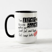 Uitoefening van de Addication Intervention Mok (Links)