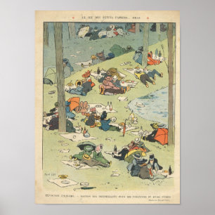 Uitoefening van de culinaire kunsten poster