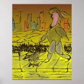 Uitoefening van de menselijke poster (Voorkant)