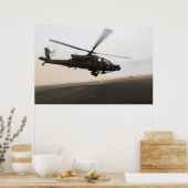 Uitoefening van een luchtaanval poster (Keuken)