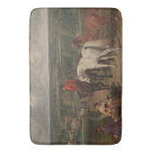 Uitoefening van koninklijke paarden (paardenkunst) badmat (Voorkant Verticaal)