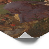 Uitoefening van koninklijke paarden (paardenkunst) poster (Hoek)