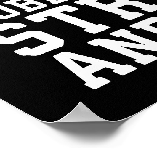 Uitoefening van kracht en spier - oude Man Poster (Hoek)