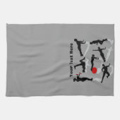 Uitoefeningscijfers (gepersonaliseerd) theedoek (Horizontaal)