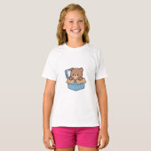 Uitpakken Beer Kids T-shirt (Voorkant volledig)