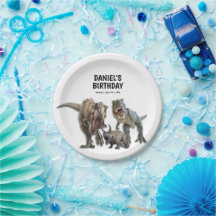 Uitprintbare dinosaurus verjaardagsfeestje, Dino F