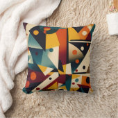 Uitpuilen met abstractie - Ken Gage Art Kussen (Deken)